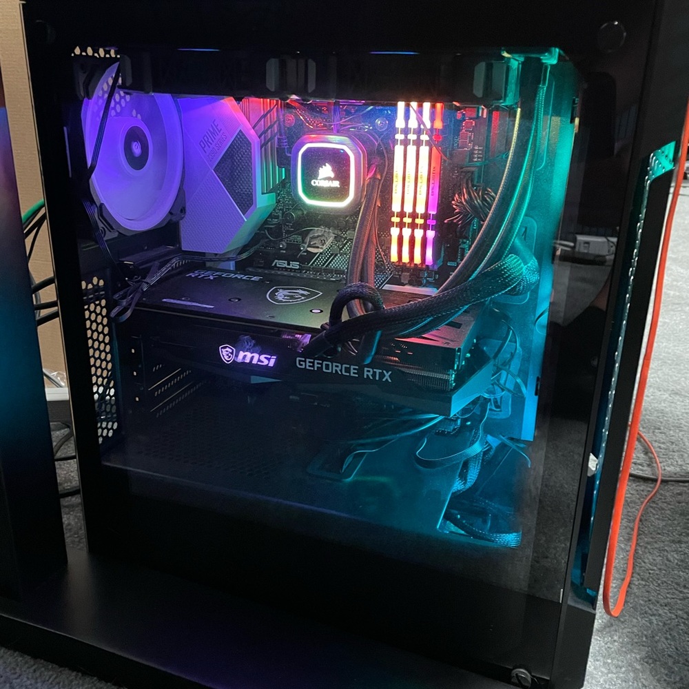 Intel I9-9900K
NVIDIA GeForce RTX 3060ti